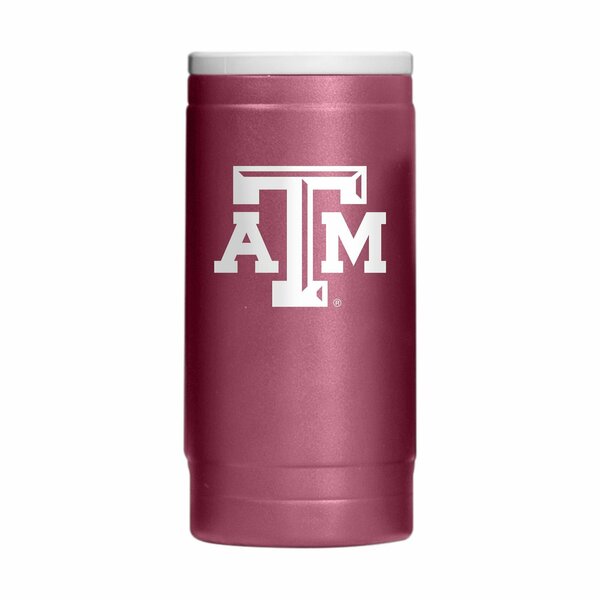 Logo Brands Texas A&M Flipside Powder Coat Slim Can Coolie 219-S12PC-34